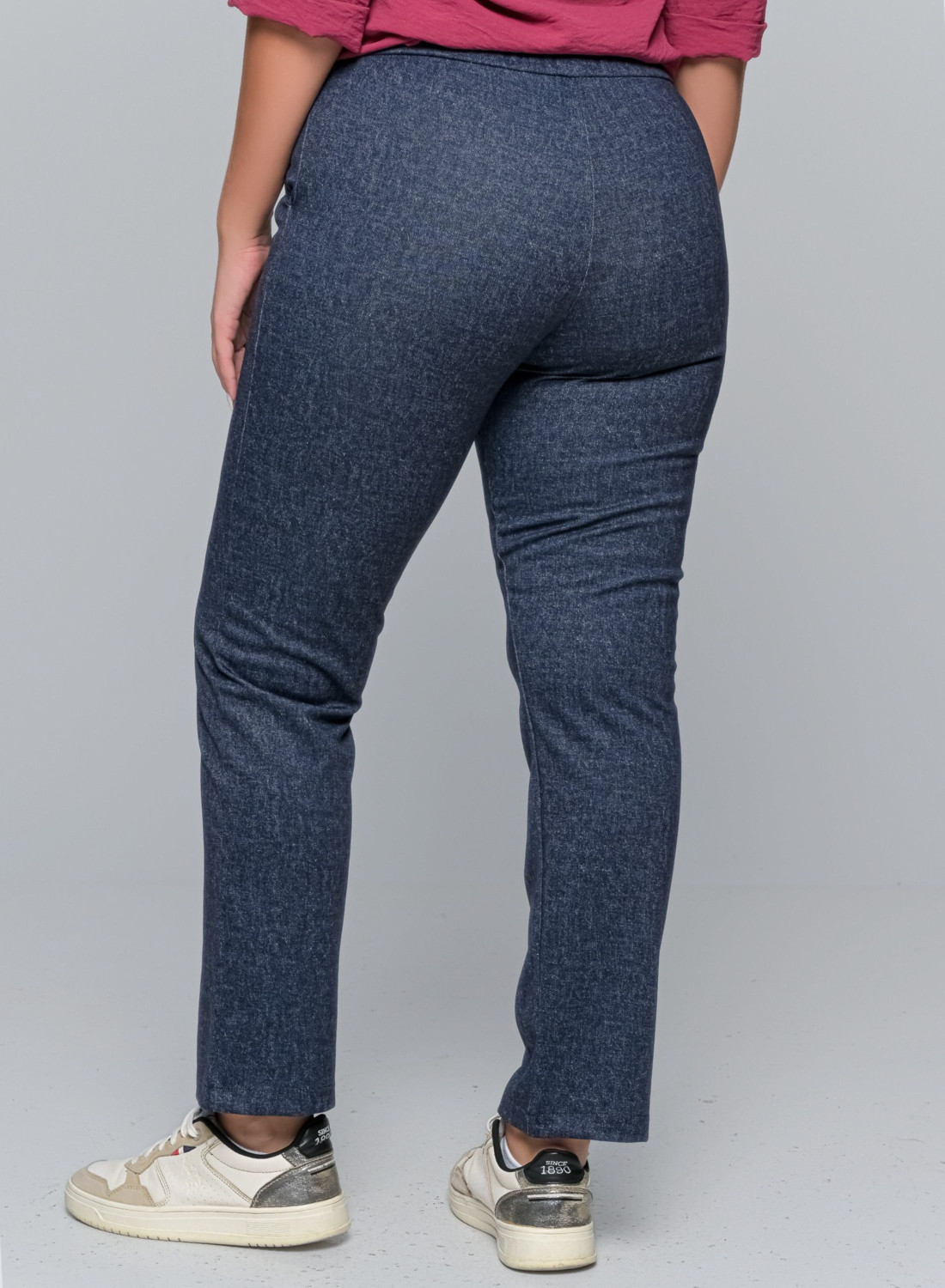 Παντελόνι - κολάν τύπου τζιν με τσέπες