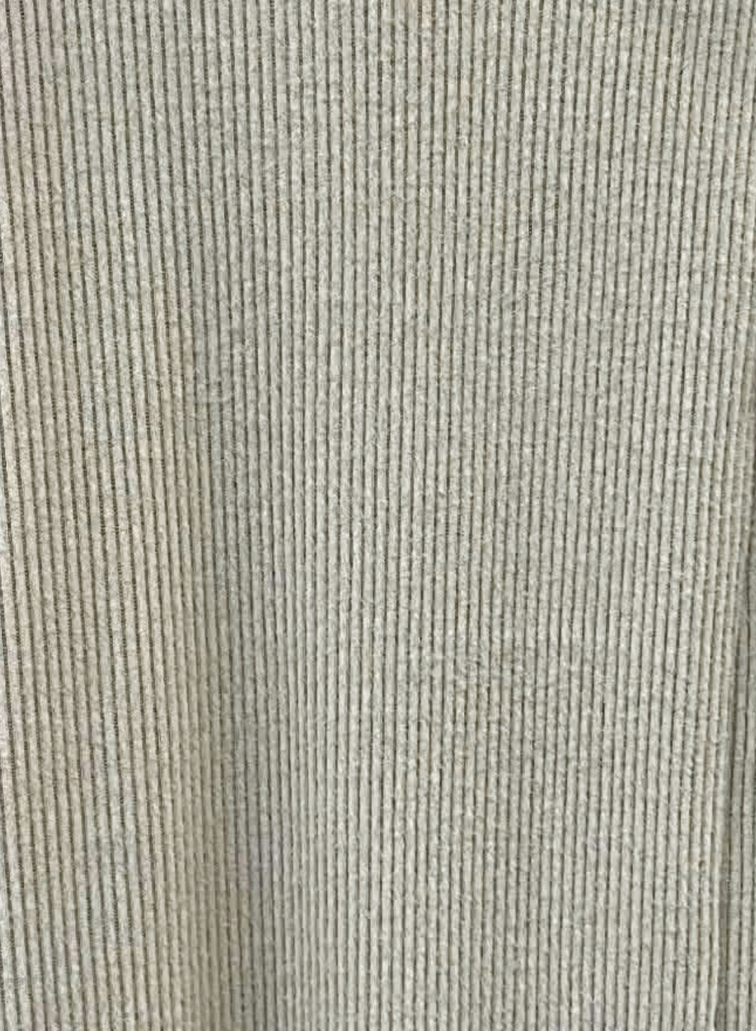 Μπεζ πλεκτό ελαστικό παντελόνι φόρμας σε άνετη γραμμή