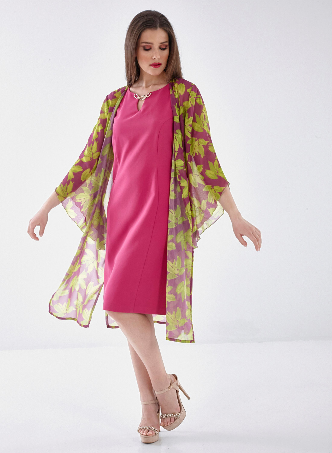 Εντυπωσιακή φλοράλ τουνίκ