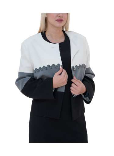 Κομψό σακάκι σε διαχρονικά χρώματα