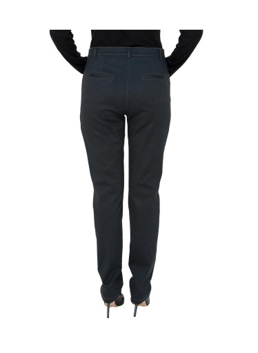 Ελαστικό ανθρακί παντελόνι τύπου τζιν