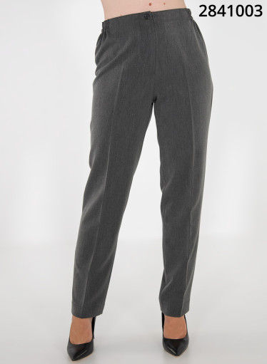 Γκρι παντελόνι με δεξιά αριστερά λάστιχο Γκρι παντελόνι με δεξιά αριστερά λάστιχο