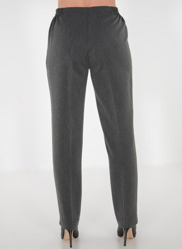 Γκρι παντελόνι με δεξιά αριστερά λάστιχο Γκρι παντελόνι με δεξιά αριστερά λάστιχο