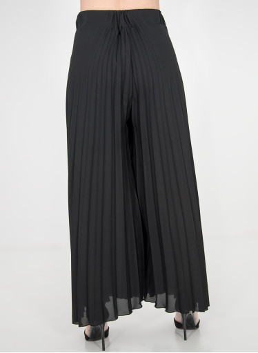 Πλισέ αέρινη παντελόνα