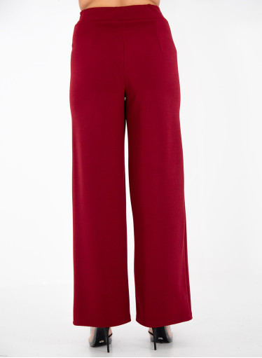 Μπροντό παντελόνα με λάστιχο στη μέση