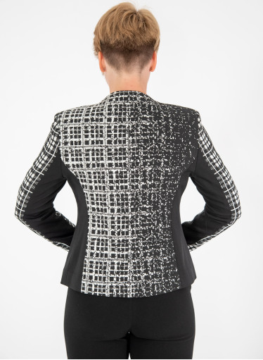 Εντυπωσιακό σακάκι με φερμουάρ