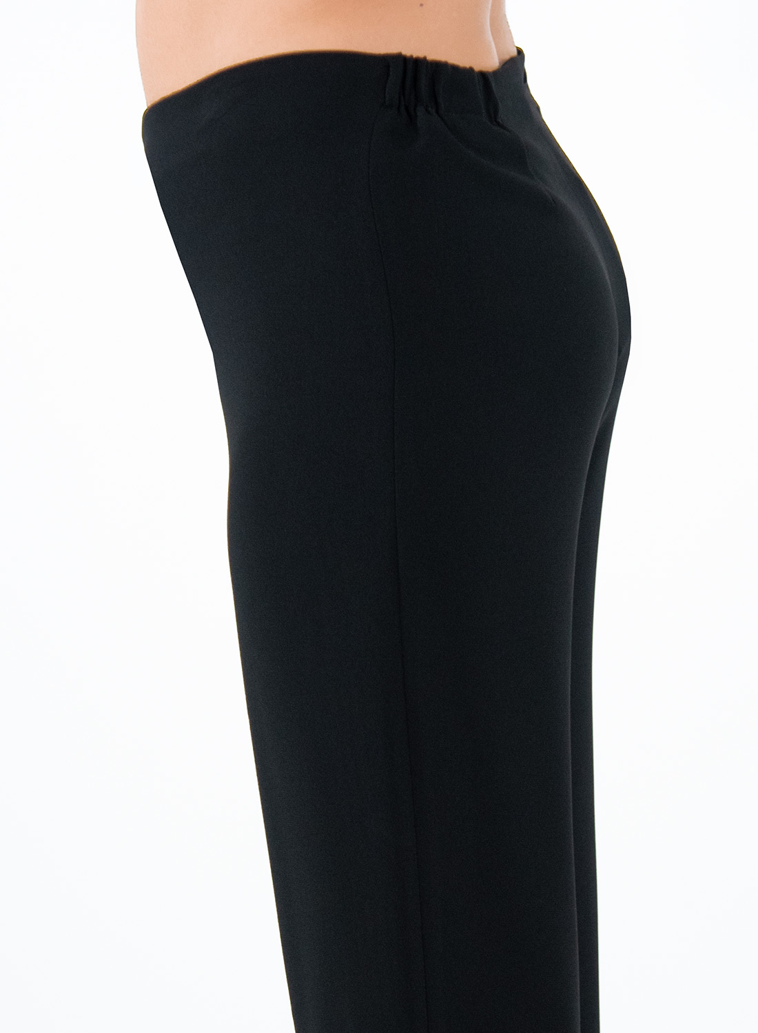 Μαύρη αμπιγιέ παντελόνα