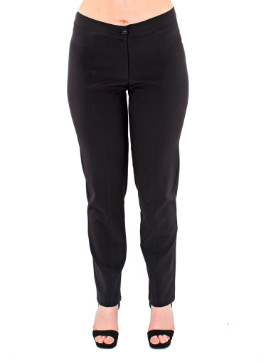 Άνετο ολόμαυρο παντελόνι