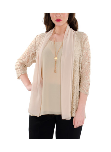 Σετ ζακέτα με τοπ