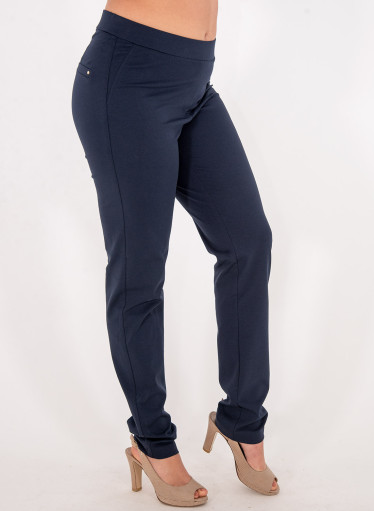 Μπλε ελαστικό παντελονοκολάν με λάστιχο Μπλε ελαστικό παντελονοκολάν με λάστιχο