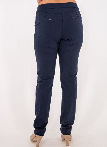 Μπλε ελαστικό παντελονοκολάν με λάστιχο Μπλε ελαστικό παντελονοκολάν με λάστιχο