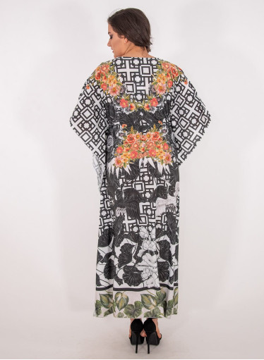 Εμπριμέ εντυπωσιακό καφτάνι