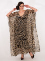 Αέρινο animal print καφτάνι Αέρινο animal print καφτάνι