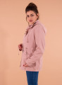 Ανοιξιάτικο μπουφάν σε dusty pink απόχρωση Ανοιξιάτικο μπουφάν σε dusty pink απόχρωση