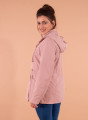 Ανοιξιάτικο μπουφάν σε dusty pink απόχρωση Ανοιξιάτικο μπουφάν σε dusty pink απόχρωση
