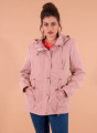 Ανοιξιάτικο μπουφάν σε dusty pink απόχρωση Ανοιξιάτικο μπουφάν σε dusty pink απόχρωση