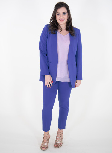 Κομψό μπλε σακάκι Κομψό μπλε σακάκι