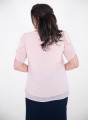 Κομψή παλ ροζ μπλούζα