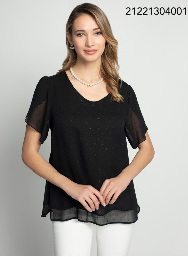 Διαχρονική μαύρη μπλούζα  Διαχρονική μαύρη μπλούζα