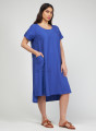 Ευκολοφόρετο μπλε φόρεμα