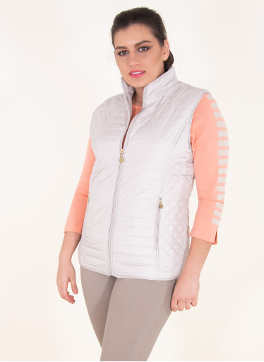 Ανοιξιάτικο μονόχρωμο γιλέκο