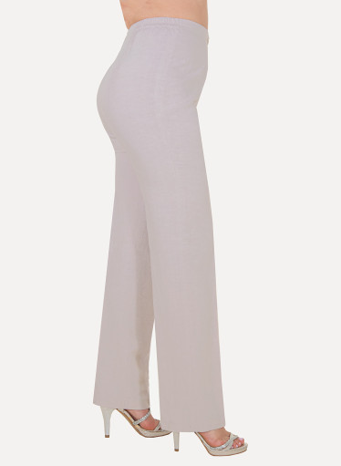 Μπεζ λινό παντελόνι Μπεζ λινό παντελόνι