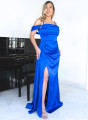 Εντυπωσιακό μπλε ρουά φόρεμα