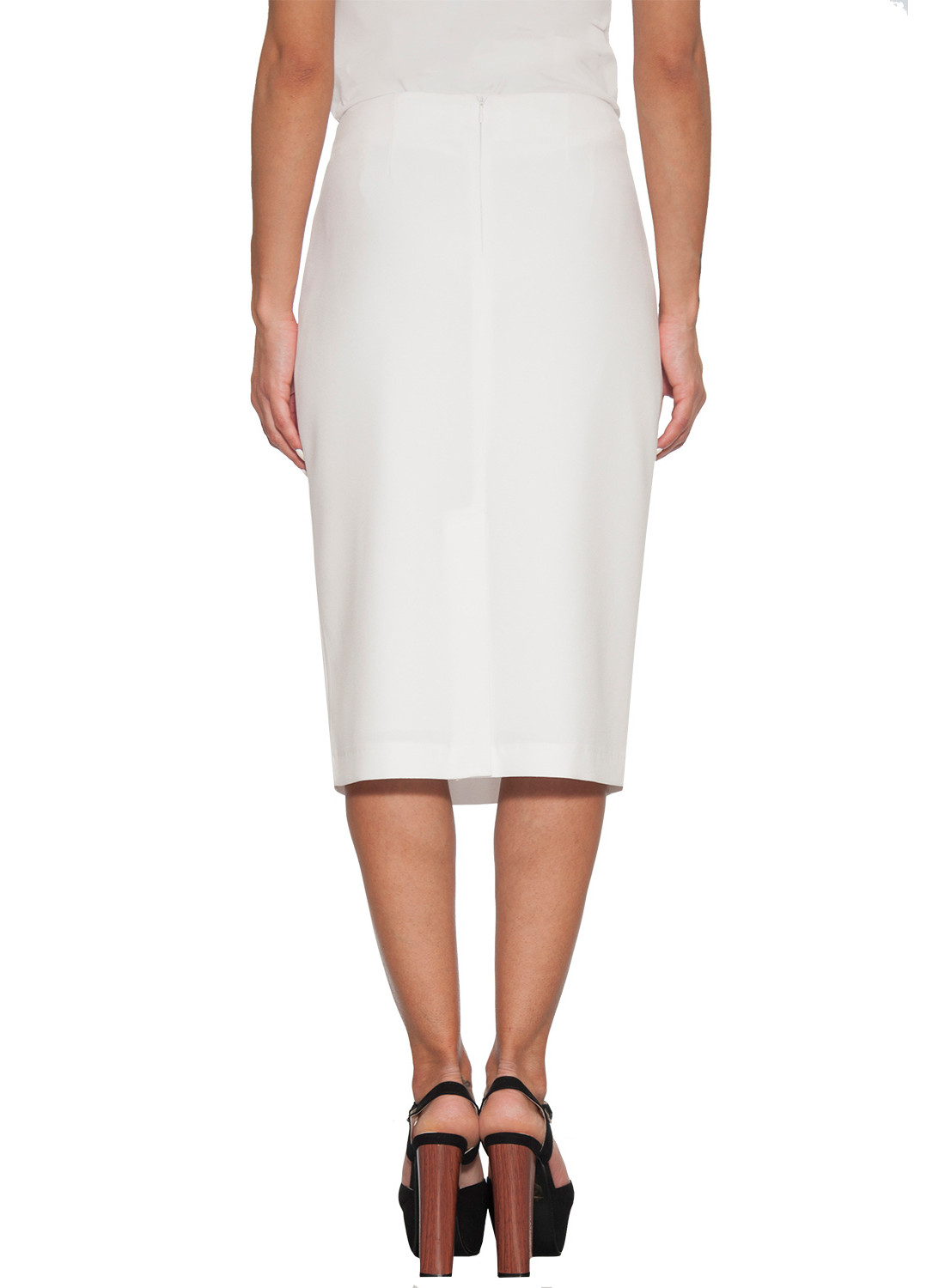 Λευκή κομψή φούστα 