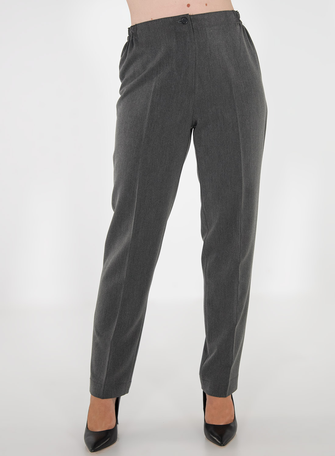 Γυναικεία ρούχα Rave - ΣΗΜΑΝΤΙΚΟ: Σε περίπτωση διαφοράς τιμής από το κατάστημα ισχύει παντα και μόνο η τιμή του καταστήματος Γκρι παντελόνι με δεξιά αριστερά λάστιχο